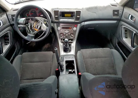 2008 Subaru Outback 2.5I from USA, damaged, VIN 4S4BP61C986340025